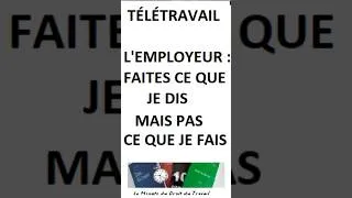 Miniature : Votre employeur, qui aime le télétravail pour lui, est ce qu’il l’apprécie, pour vous ?