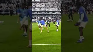 Miniature : 🚨Les Olympiens à l’échauffement avant #OMSRFC #TeamOM