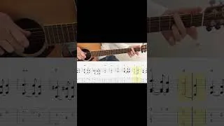 Miniature : GREENSLEEVES - GUITAR TAB  #greensleeves #tutoguitare #guitaredébutant