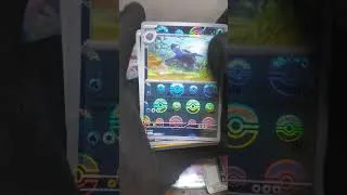 Miniature : ouverture booster pokémon foudre noir #pokemon #randombooster #pokemontcg #pokemoncards