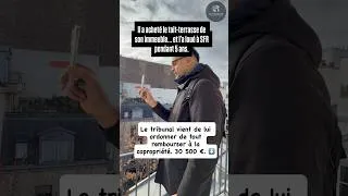 Miniature : Le toit-terrasse que vous croyiez posséder ne vous appartient pas #choc #immobilier #tribunal