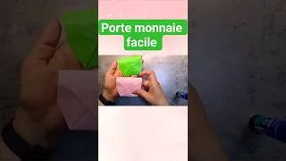 Miniature : Porte monnaie facile #diyfacile #diy #origami #origamifacile #craft #activitecreative #papercraft