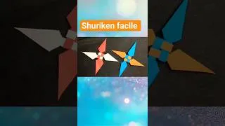 Miniature : shuriken facile #diyfacile #origami #origamifacile #craft #papercraft #activitecreative