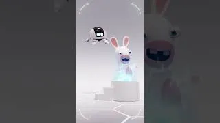 Miniature : Téléportation des Lapins crétins  | Les Lapins Crétins Invasion #short