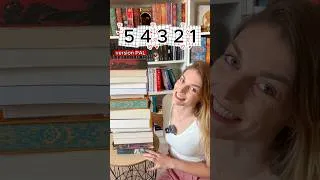 Miniature : 5-4-3-2-1 CHALLENGE version pal #booktube #booktubetbr #books