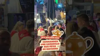 Miniature : On a testé pour vous : commander une tisane camomille aux fêtes de #bayonne