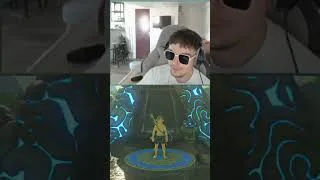 Miniature : LA ROUE ne laisse AUCUNE CHANCE a Link... #zelda #speedrun #glitch #botw #shorts