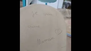 Miniature : écrire avec de l émail