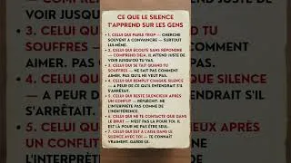 Miniature : CE QUE LE SILENCE T'APPREND SUR LES GENS #shorts #humour r