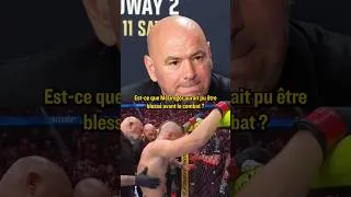 Miniature : Dana White réagit à la blessure de Conor McGregor 🤕 #UFC329