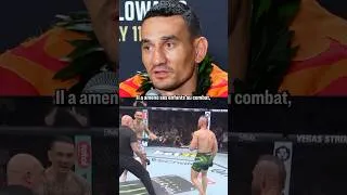 Miniature : Max Holloway réagit à la fin du combat contre Conor McGregor #UFC329