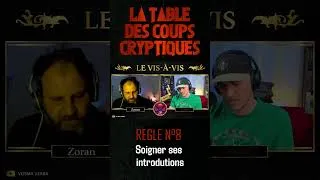 Miniature : Regle 8 soigner ses introductions #actualplay #dnd
