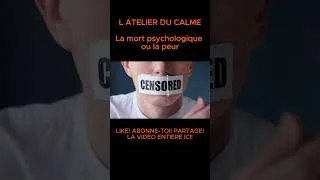 Miniature : La mort psychologique ou la peur