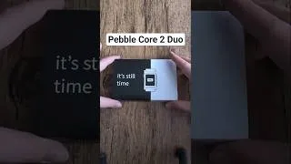 Miniature : Unboxing the Pebble Core 2 Duo | #pebble #pebblewatch #eink #minimaltech #smartwatch