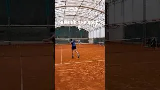 Miniature : Freestyle tennis 💀 #tennis #tennisplayer