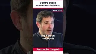 Miniature : L’ordre public est un monopole de l’Etat