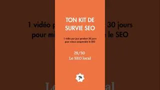 Miniature : POURQUOI DU SEO LOCAL ? | Kit de survie SEO 29/30