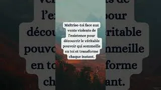 Miniature : Maîtrise de Soi ⚡: Pouvoir Intérieur