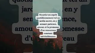 Miniature : Jardin de l'Esprit 🌱: Cultiver l'Amour