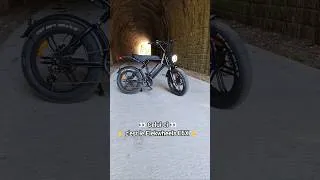 Miniature : j'ai testé un fatbike électrique qui ressemble a une moto 😱 Elekwheels E6X #pourtoi #foryou #fatbike
