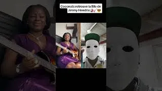 Miniature : Coconuts a Retrouvé la Fille de Jimi Hendrix 🥥🎸 #humour #viral #youtubeshorts