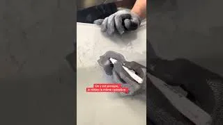 Miniature : Une réparation sans mastique pour ce client exigeant.🌟✅