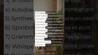 Miniature : 😱12 OUTILS INCROYABLES Qui Utilisent L'intelligence Artificielle🚀