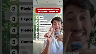 Miniature : 7 choses pour dépasser ta peur de l’approche