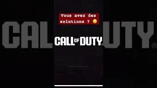Miniature : Si vous avez des solutions je suis preneurs 🤦‍♂️ #playstationgamer #warzone #callofduty #cod #ps5