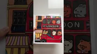 Miniature : London bus #cutelondon #coloringbook #cocowyo #cocowyocoloring #cocowyocoloringbook #coloringpage