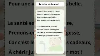 Miniature : Le trésor de la santé  #fle  #français  #french