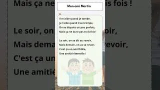 Miniature : Mon ami martin  #fle #français #françaisfacile