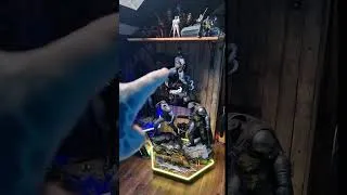 Miniature : Un mur de statues Batman !! #collection #batman #statue #sideshow #impression3d