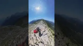 Miniature : L'Aiguillette par les arêtes, 2610 m (Massif de la Blanche)