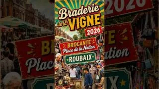 Miniature : Braderie de la Vigne 2026 #roubaix
