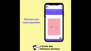 Miniature : Lancement du nouveau jeu de cartes ! par l'Ecole des Réseaux Sociaux