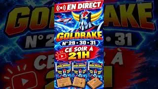 Miniature : ce soir à 21h je serais en direct sur la chaîne pour le montage du Goldorak