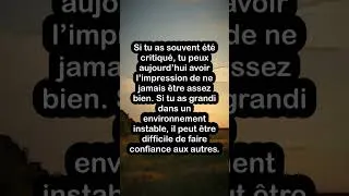 Miniature : Comment ton enfance façonne ta vie actuelle