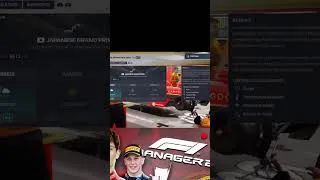 Miniature : Quand il pleut dans le garage🙃 #formula1 #carrière #letsplay #gaming #f1manager23 #f1manager  #fr