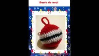 Miniature : tuto au crochet boule de noel facile
