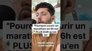 Miniature : Pourquoi courir un marathon en 6h est plus dur qu’en 3h 🤯