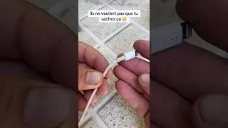 Miniature : Dis-moi en commentaire si tu la connaissais #astuce  #astucespratiques #lifehacks  #bricolage