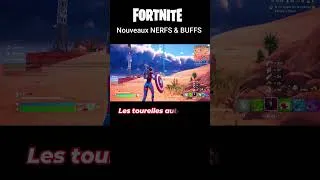 Miniature : Premiers NERFS & BUFFS Saison 4 chapitre 5 #fortnite
