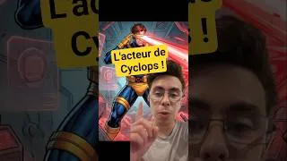 Miniature : On connaît l'acteur de Cyclops pour le film #xmen du #mcu ! #marvel #casting #fans #shorts #pourtoi