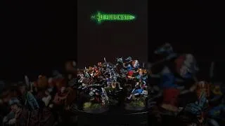 Miniature : les gnoblars écuyers des ogres Fronçais ! #lefiguriniste #paintingcommission #warhammer #grots