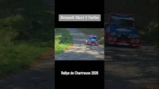 Miniature : Renault Maxi 5 Turbo / Rallye de Chartreuse 2026 #rallye #rally