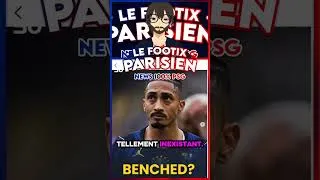 Miniature : RAPHINHA 😱 SUR LE BANC DU BRÉSIL AU PROCHAIN MATCH ? #foot #nouvellespsg #football #ligue1 #psg