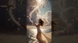 Miniature : La Déesse aux Oiseaux Sacrés - Magie Divine au Crépuscule