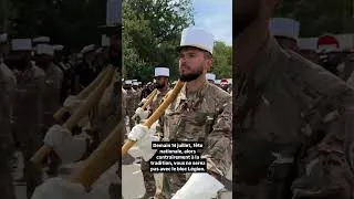 Miniature : ITW du général commandant la Légion étrangère #14juillet #14juilletlegion #viedelegionnaire #viral