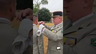 Miniature : Cérémonie de remise de galons de sergent. #legionetrangere #viral #fyp #ceremony #military #army